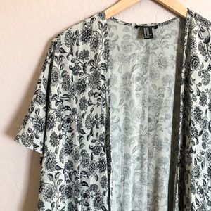Long Floral Kimono - Never Been Worn!